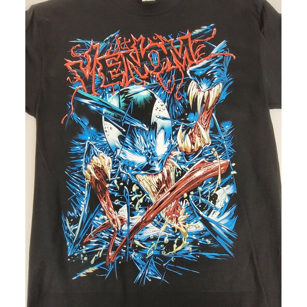 Vintage Marvel Mad Engine VENOM T-shirt Size: Adult Medium Rare! NEW Deadstock! - Picture 2 of 8